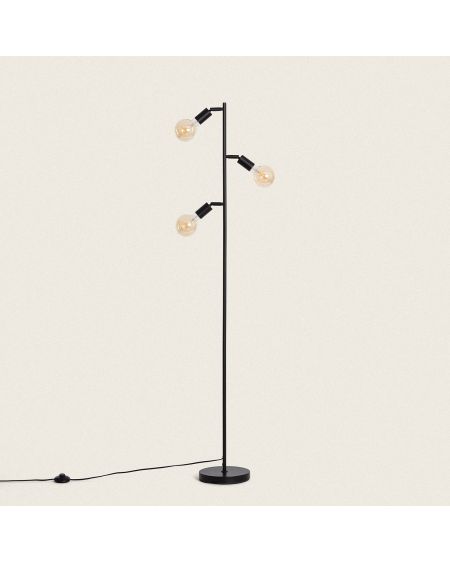 Lampadaire Métal Aratz 3 Spots