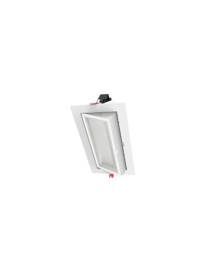 Spot Downlight LED Orientable Rectangulaire 40W 100 lm/W 2CCT
