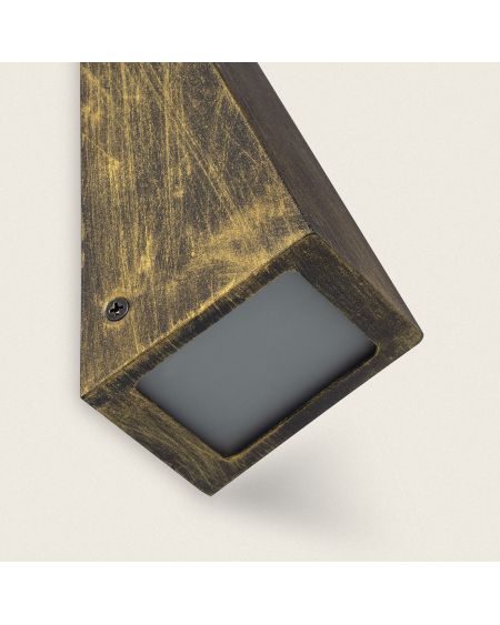 Applique Extérieur Métal et Verre Ruzafa