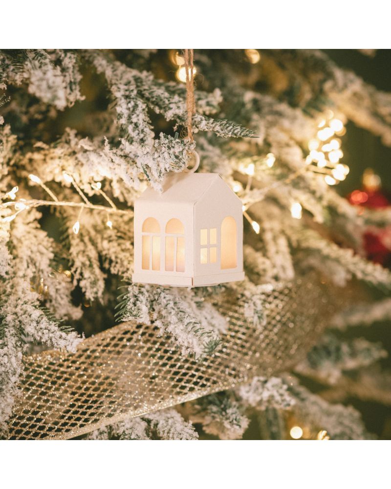 Maisonnette de Noël LED à Piles Gharan 2