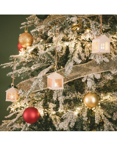 Maisonnette de Noël LED à Piles Gharan 3