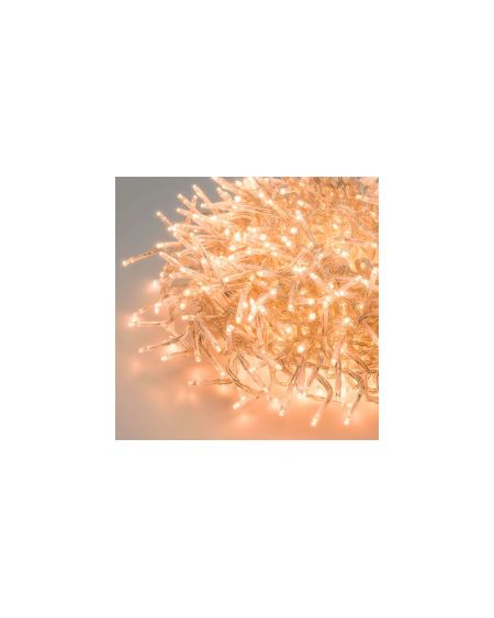 Guirlande LED Extérieure Transparent Blanc Chaud Racimo 11 m
