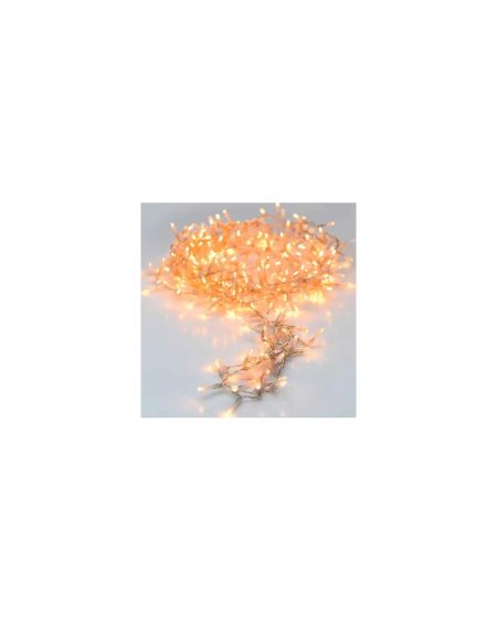 Guirlande LED Extérieure Transparent Blanc Chaud Racimo 30 m