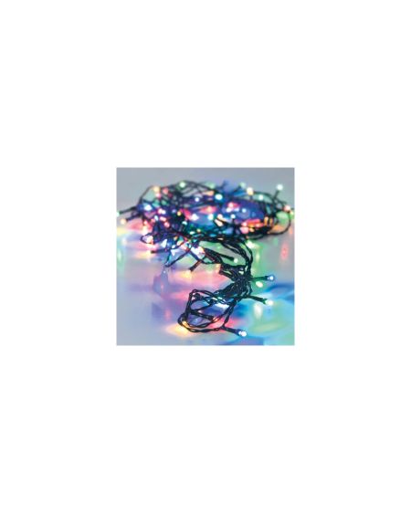 Guirlande LED Extérieure Câble Noir RGB Racimo 25 m