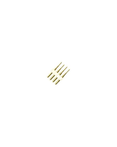 Connecteur 4 Pins pour Ruban LED RGB 220V AC SMD IP65 Largeur 15mm