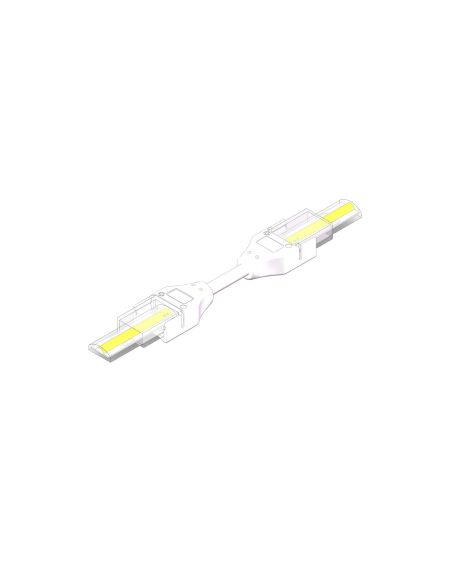 Connecteur Hippo Double avec Câble pour Ruban LED Auto-redressement 220V AC SMD Silicone FLEX Largeur 12mm