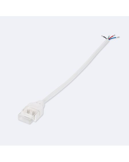 Connecteur HIPPO avec Câble pour Ruban LED RGB 12/24/220V SMD Silicone FLEX Largeur 12mm