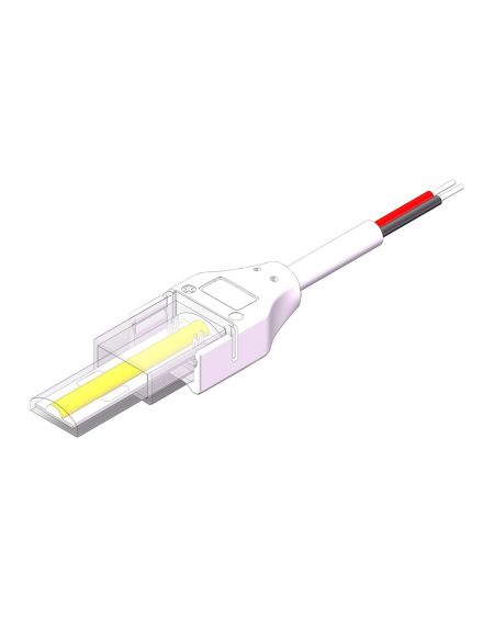 Connecteur HIPPO avec Câble pour Ruban LED RGB 12/24/220V SMD Silicone FLEX Largeur 12mm