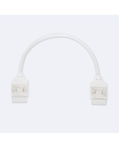 Connecteur HIPPO Double avec Câble pour Ruban LED Auto-Redressement 220V AC COB Silicone Flex Largeur 10mm