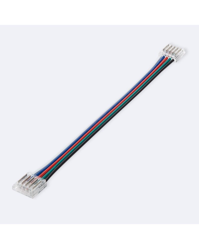 Connecteur HIPPO Double avec Câble pour Ruban LED RGBW 12/24V DC SMD IP20 Largeur 12mm