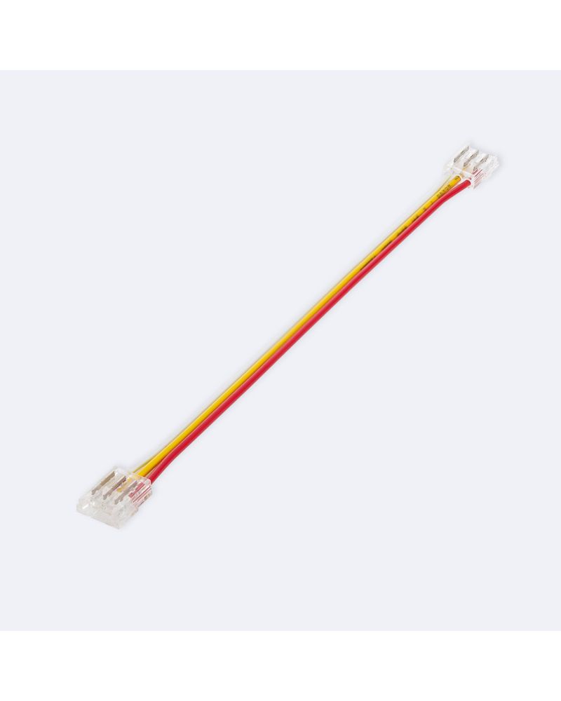 Connecteur HIPPO Double avec Câble pour Ruban LED CCT 12/24V DC SMD IP20 Largeur 10mm