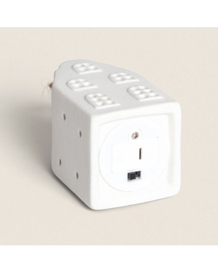 Maisonnette de Noël LED Céramique à Piles Zedna