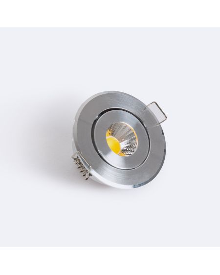 Spot LED Downlight Orientable COB Rond 1W Coupe Ø 45mm
