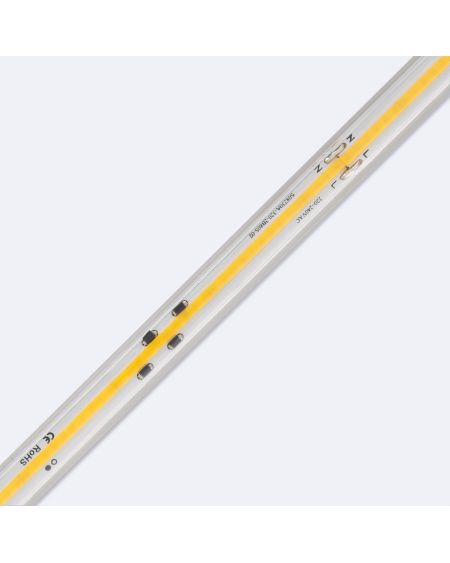 Ruban LED Dimmable 220V COB Auto-redressement 320 LED/m 720 lm/m Largeur 12 mm IP65 coupe 50 cm sur mesure