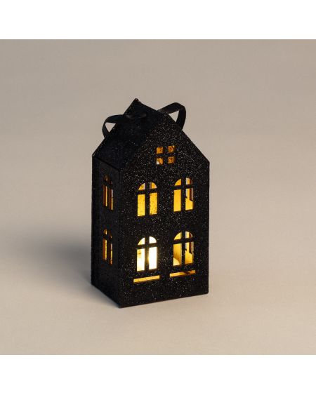 Maisonnette de Noël LED Bois Tymbon