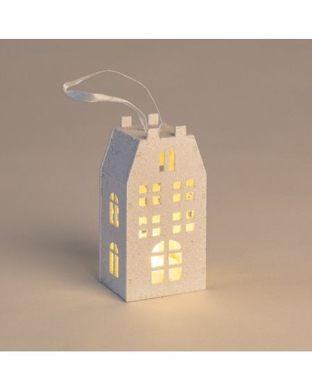 Maisonnette de Noël LED Bois Tymbon