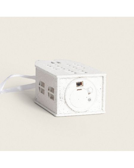 Maisonnette de Noël LED Bois Tymbon
