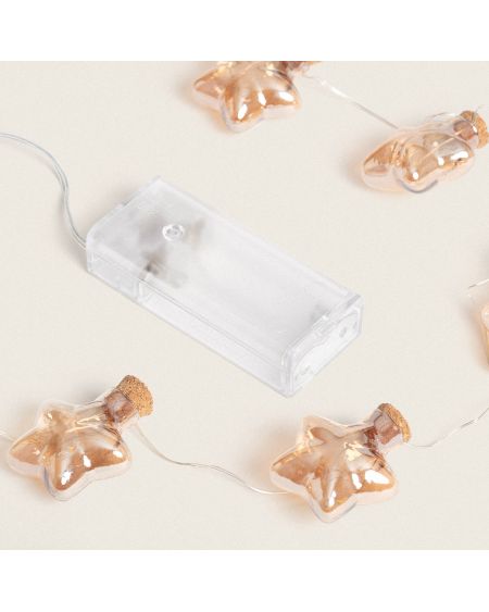 Guirlande LED Étoiles à Piles Heryt