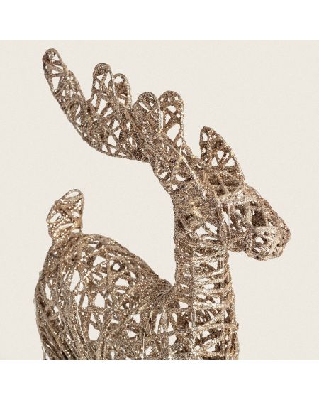 Renne de Noël LED 45 cm Rudolph