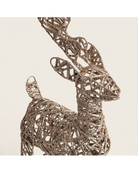 Renne de Noël LED 37 cm Rudolph