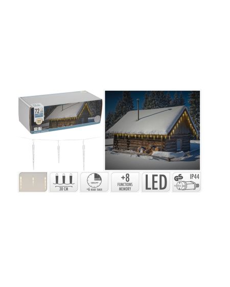 Guirlande Lumineuse LED Extérieur Blanc Chaud 7 m