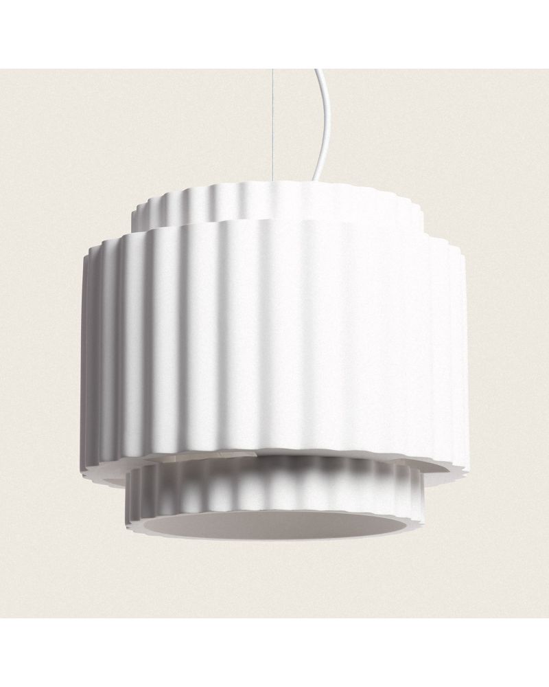 Suspension Plâtre Double Colum