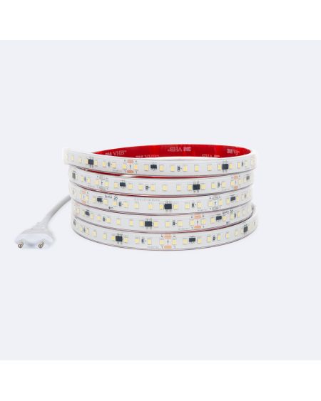 Ruban LED Dimmable Auto-redressement 220V SMD2835 Silicone FLEX 120 LED/m IP67 High Lumen Largeur 12mm Coupe 10 cm sur Mesure