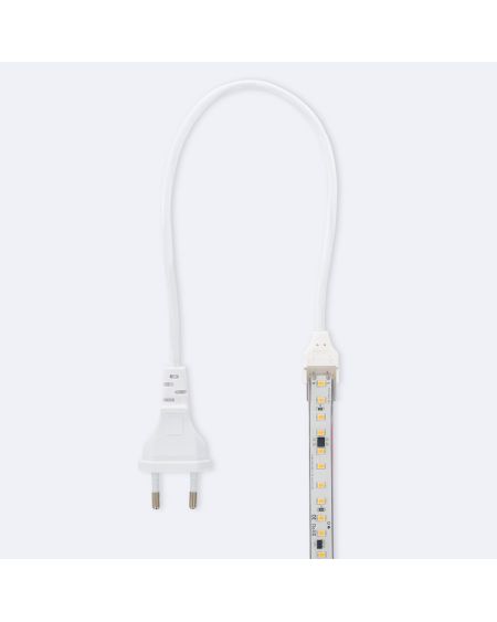 Ruban LED Dimmable Auto-redressement 220V SMD2835 Silicone FLEX 120 LED/m IP67 High Lumen Largeur 12mm Coupe 10 cm sur Mesure