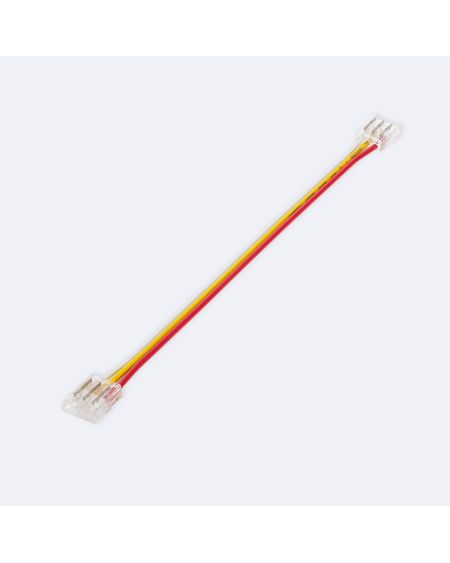 Connecteur HIPPO Double avec Câble pour Ruban LED CCT 12/24V DC COB IP20 Largeur 10mm