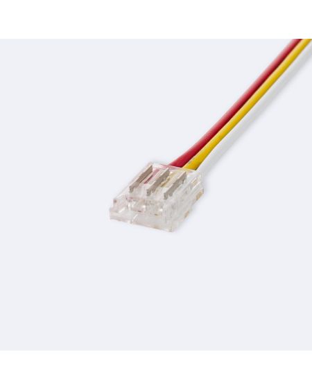 Connecteur HIPPO Double avec Câble pour Ruban LED CCT 12/24V DC COB IP20 Largeur 10mm
