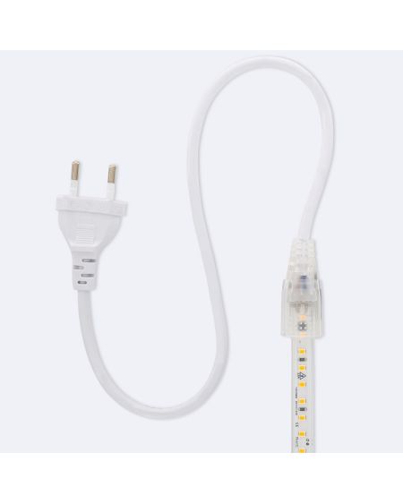 Ruban LED Dimmable Auto-redressement 220V SMD2835 120LED/m 1000 lm/m IP65 Largeur 12mm sur mesure Coupe tous les 10cm