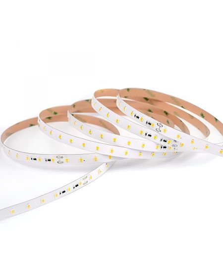 Ruban LED 24V DC SMD2835 120LED/m IP20 20m Largeur 10mm Coupe 5cm Longue Distance