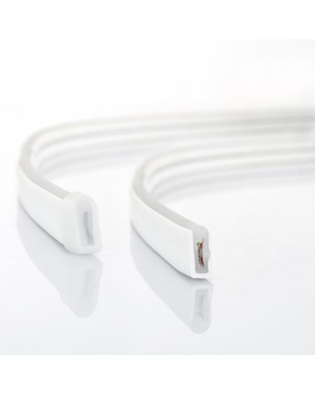 Gaine Néon LED 48V DC 120 LED/m Vert IP65 sur Mesure Coupe tous les 5 cm