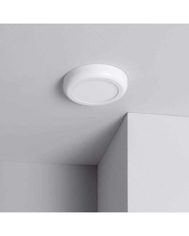 Plafonnier LED Rond 12W Métal Design White Ø180mm Plafonnier LED Rond 12W Métal Design White Ø180mm