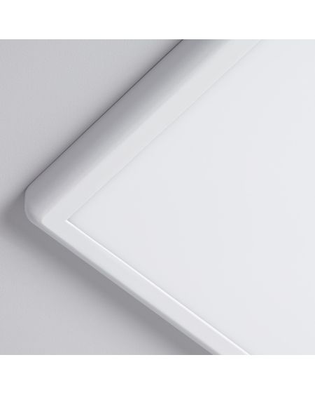 Plafonnier LED Métal Carré Design 24W Métal 300x300 mm White