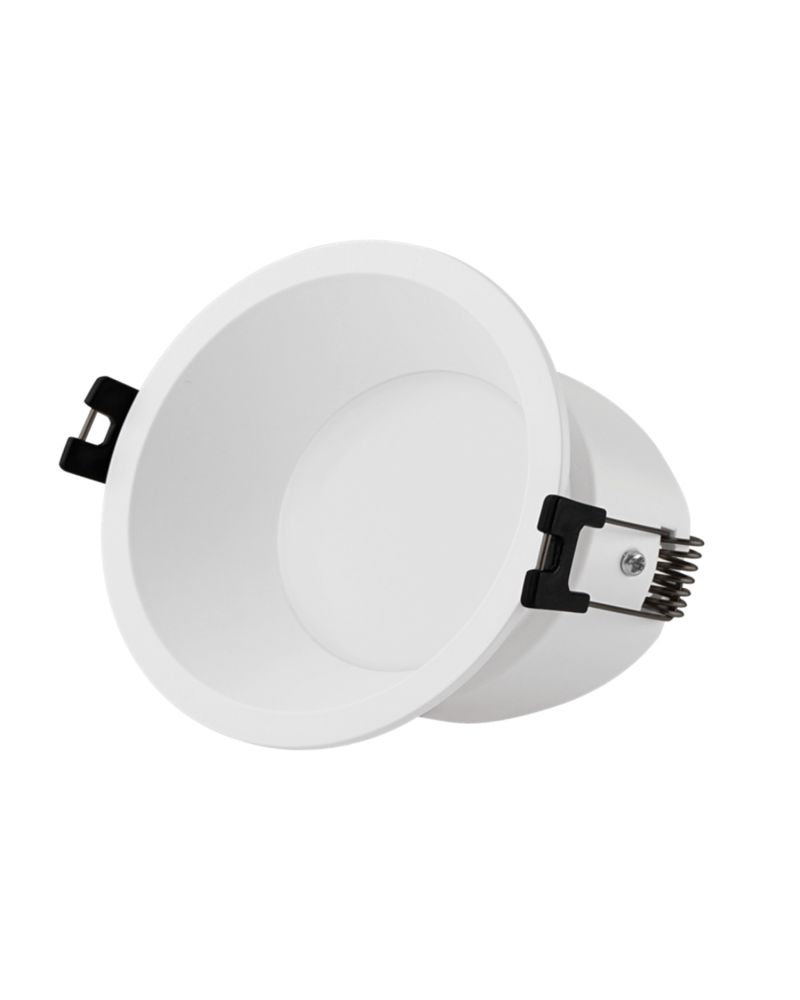 Collerette Downlight Conique IP65 pour Ampoule LED GU10 / GU5.3 Coupe Ø85 mm Maxis