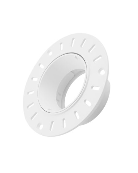 Collerette Downlight Conique Orientable Intégration Plâtre/Pladur pour Ampoule LED GU10 / GU5.3 Coupe Ø70 mm Suefix