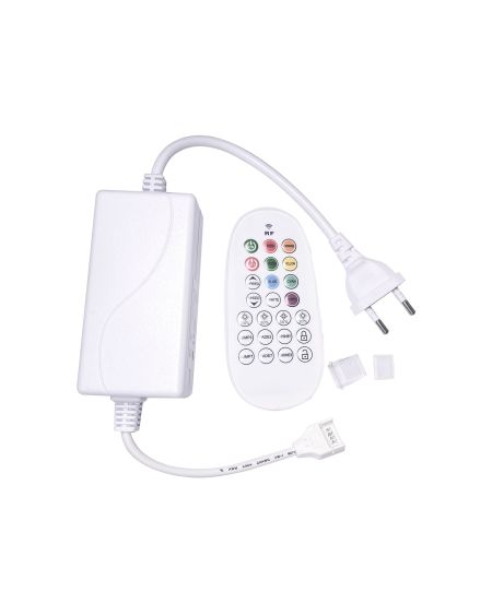 Contrôleur pour Ruban LED RGB 220V AC SMD Silicone FLEX avec Télécommande RF
