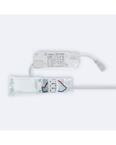 Panneau LED 60x60 cm 40W 4000lm avec boîtier de connexion rapide et câble de sécurité
