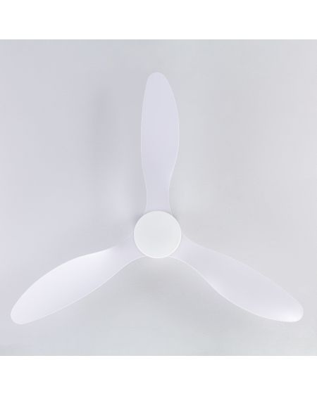 Ventilateur de Plafond Silencieux Weimar Blanc 132cm Moteur DC