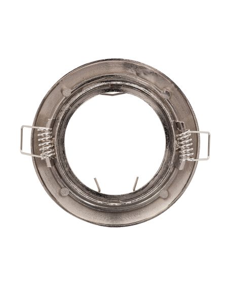 Collerette Downlight Ronde Orientable pour Ampoule GU10/GU5.3 Coupe Ø 72mm