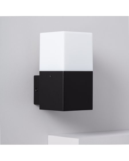 Applique Murale Extérieure Aluminium Domus Noire