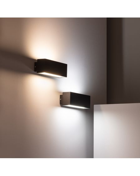 Applique Murale LED 12W Aluminium Éclairage Double Face Carinae