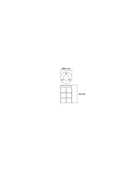 Spot LED Extérieur 3W Inox Encastrable au Sol