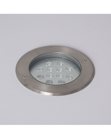 Spot LED Extérieur 12W Inox Encastrable au Sol