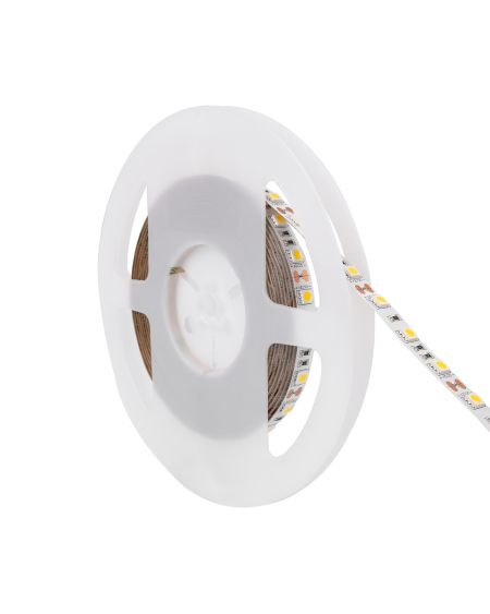 Ruban LED 12V DC 60LED/m 5m IP20 Largeur 10mm Coupe tous les 5cm