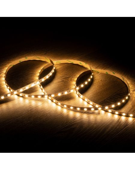 Ruban LED 12V DC 60LED/m 5m IP20 Largeur 10mm Coupe tous les 5cm