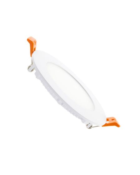 Dalle LED Ronde Extra-Plate 6W Coupe Ø 110 mm