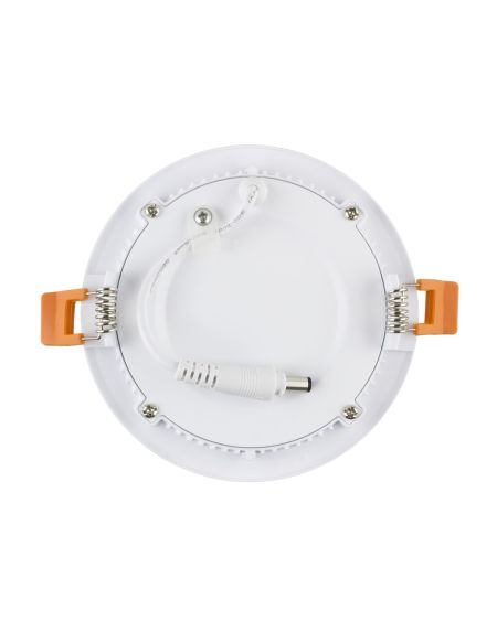 Dalle LED Ronde Extra-Plate 6W Coupe Ø 110 mm