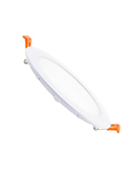 Dalle LED Ronde Extra-Plate 12W Coupe Ø 155 mm